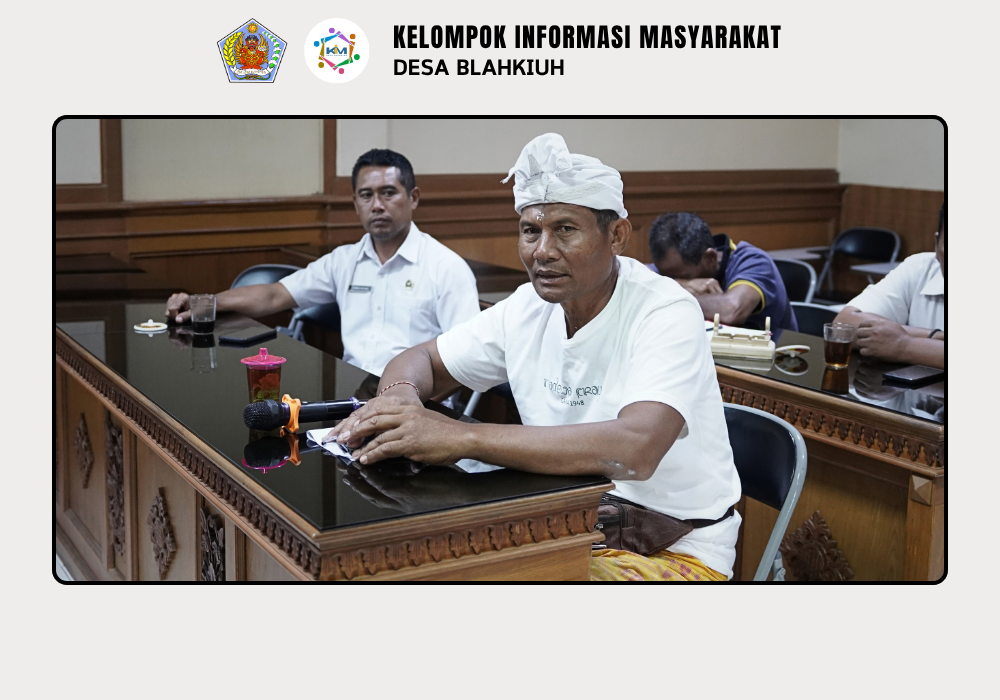 Sosialisasi dan Pembentukan TPK Pembangunan JUT Subak Blahkiuh dan Penataan Gudang Banjar Tengah - Image 9