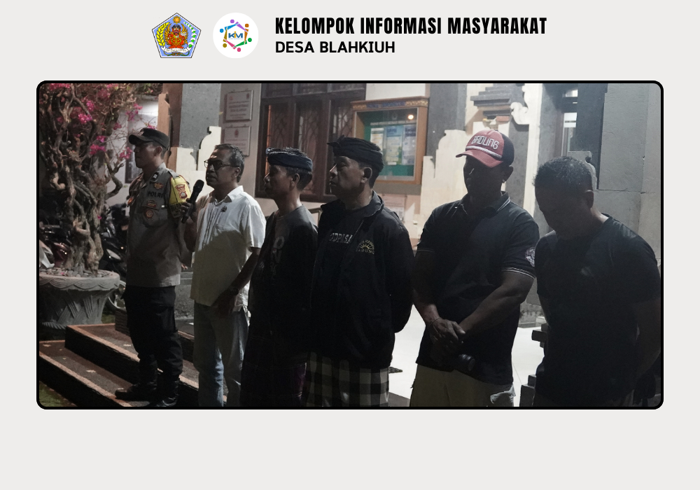 Kegiatan Pengamanan Tahun Baru 2026 di Desa Blahkiuh - Image 7