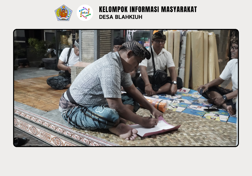 Penyerahan Bantuan Santunan Kematian di Wilayah Banjar Tengah - Image 6