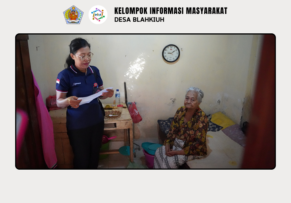 Dinas Sosial Kabupaten Badung Laksanakan Verifikasi dan Pengecekan Data Lansia Bedridden Tahun 2027 di Desa Blahkiuh - Image 4
