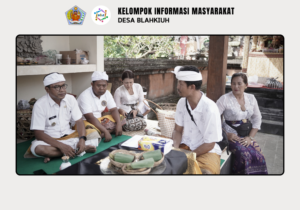 Serah Terima Upakara Piodalan di Pura Sari, Banjar Ulapan I, Desa Blahkiuh - Image 6