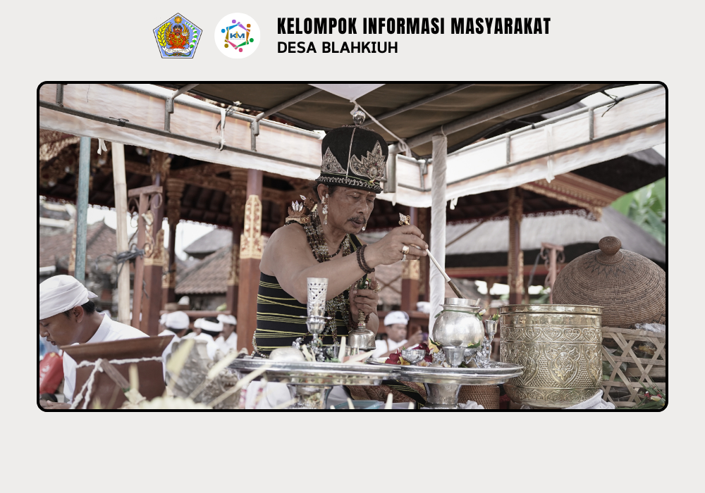 Upacara Pejayan–Jayan Bandesa Adat Blahkiuh Masa Bakti 2025–2030 - Image 9