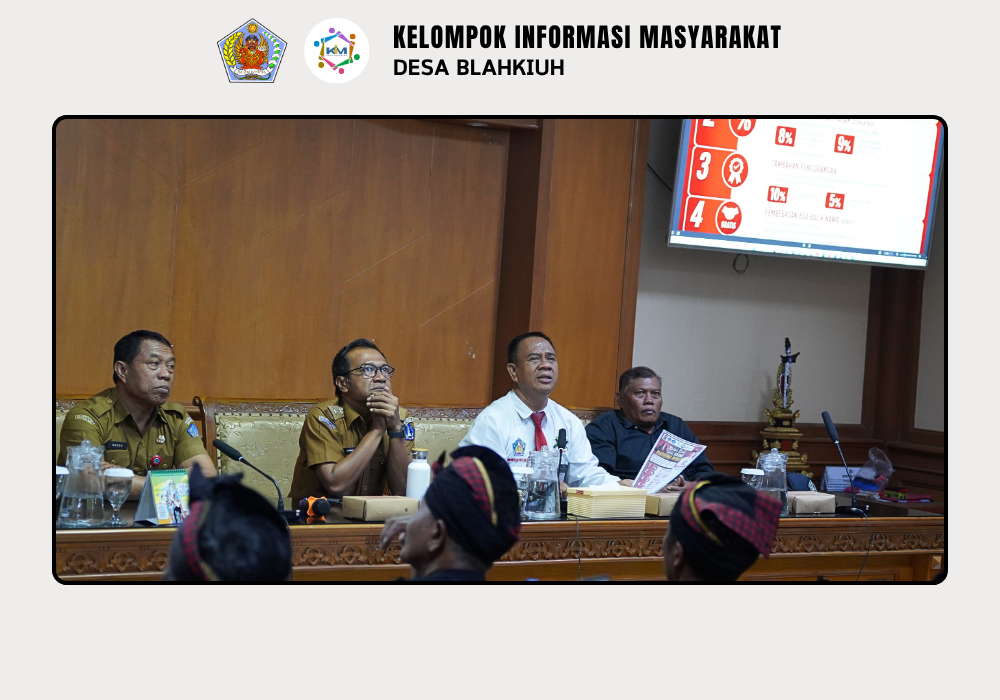 Sosialisasi Kebijakan Pajak Kendaraan Bermotor dan Layanan Samsat Badung di Desa Blahkiuh - Image 6