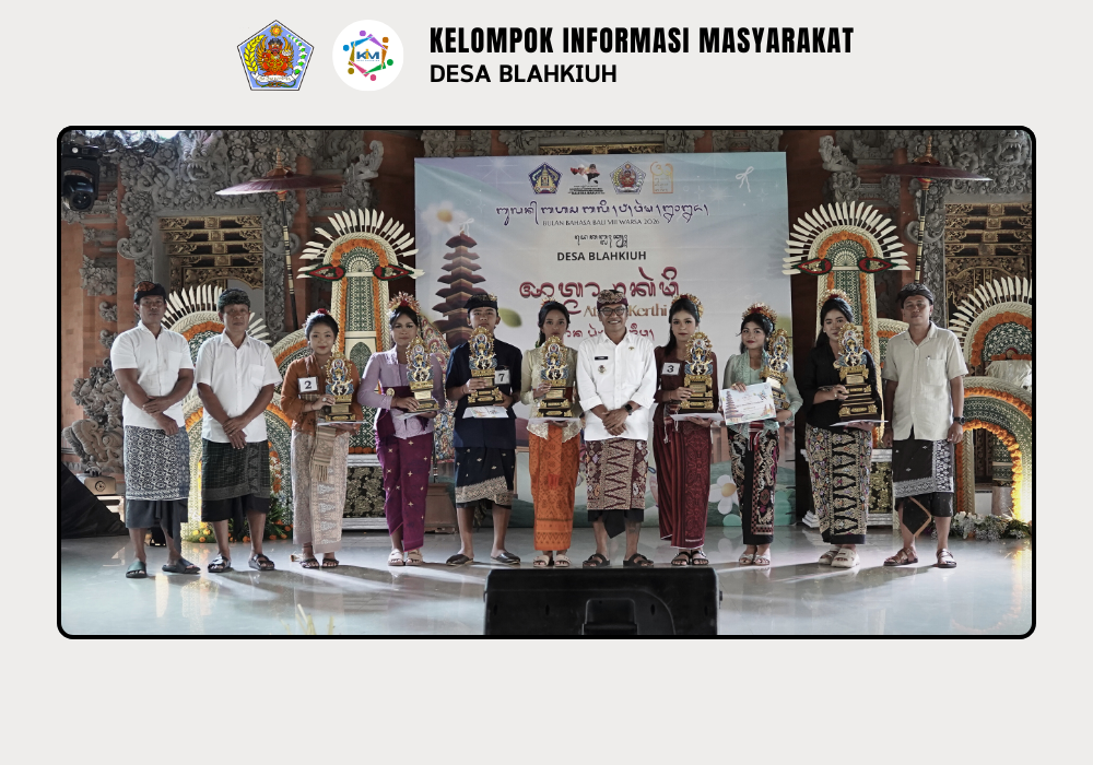 Perayaan Bulan Bahasa Bali Desa Blahkiuh Tahun 2026 Berlangsung Meriah - Image 6