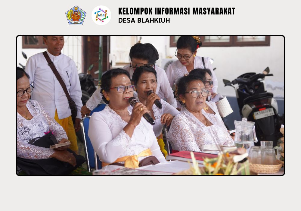 Tigang Rahina Piodalan Padmasana Kantor Perbekel Blahkiuh - Image 3