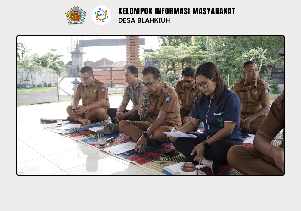 Rapat Evaluasi TPS 3R Kubon Ampas Sari Desa Blahkiuh - Image 4