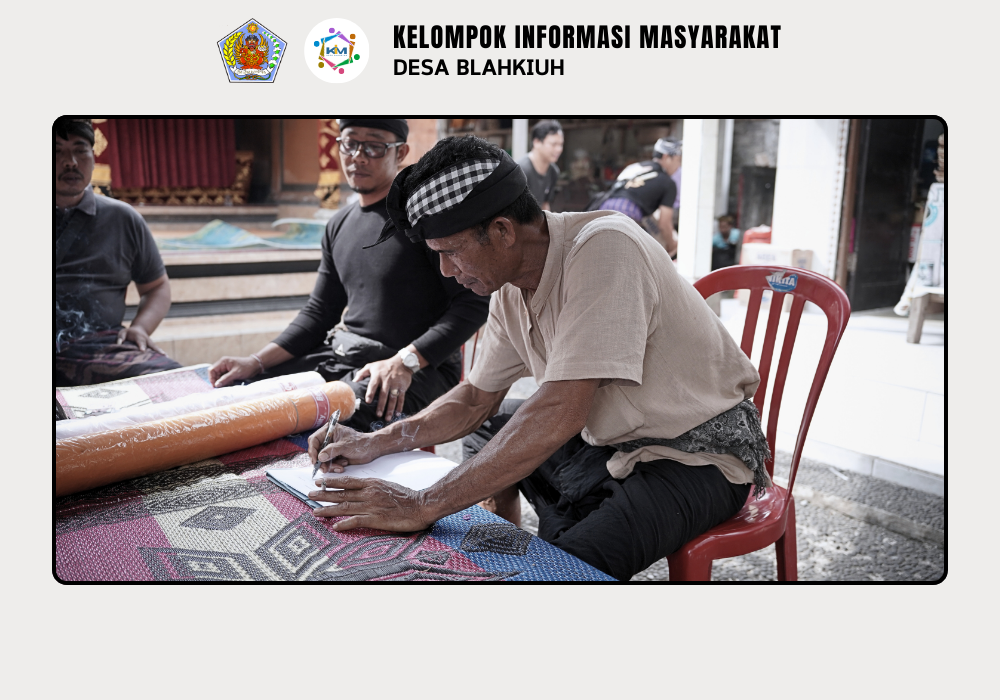 Penyerahan Bantuan Santunan Kematian di Wilayah Banjar Ulapan II - Image 8
