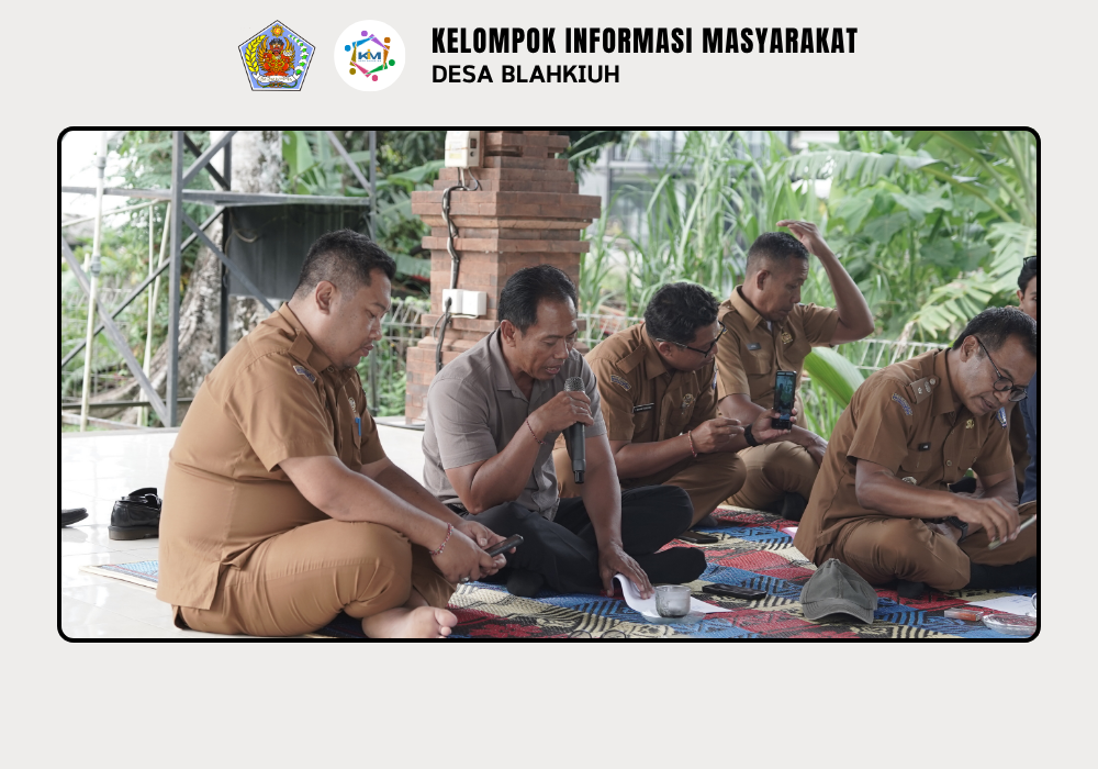 Rapat Evaluasi TPS 3R Kubon Ampas Sari Desa Blahkiuh - Image 7