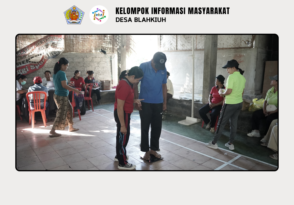 Kegiatan Posyandu Siklus Hidup di WIlayah Banjar Ulapan II - Image 6