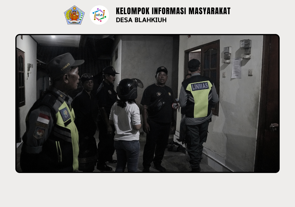 Pelaksanaan Kegiatan Sidak Penduduk Pendatang di Wilayah Desa Blahkiuh - Image 7