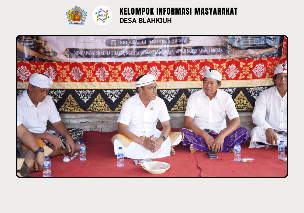 Pembinaan Sekaa Pengempon Pura Dalem Pancer Desa Blahkiuh - Image 4