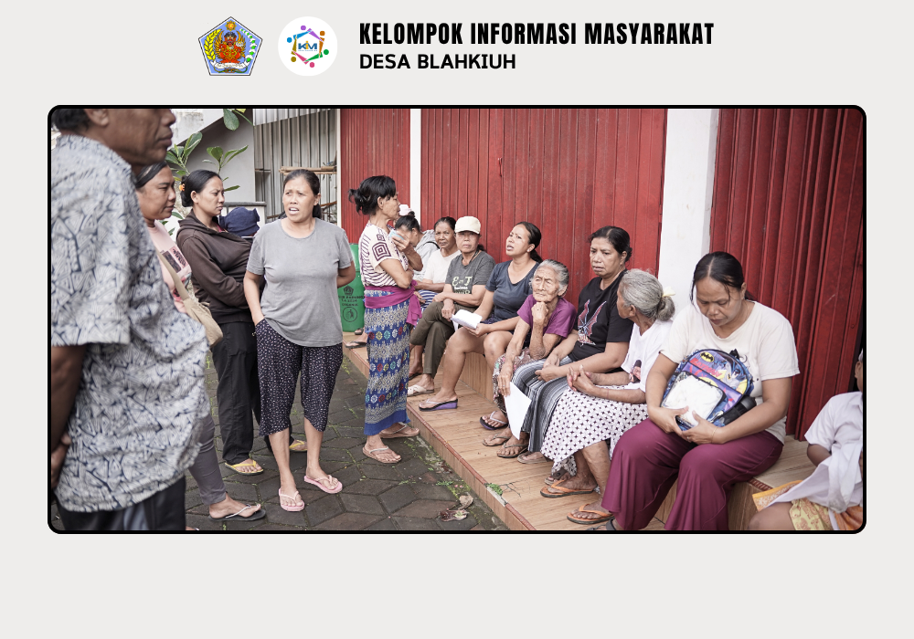 Penyaluran Bantuan Beras Cadangan Pangan Pemerintah (CPP) di Desa Blahkiuh - Image 3