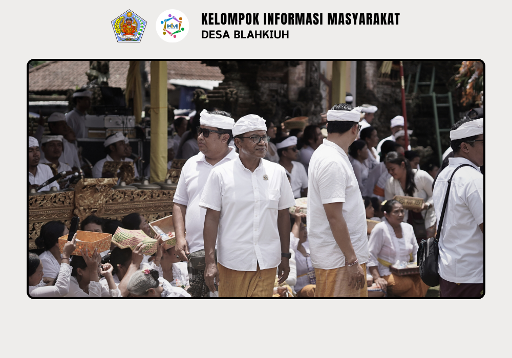 Ngupasaksi Sapegrawuh Ratu Tapakan Pura Pucak Mangu di Pura Luhur Giri Kusuma, Desa Blahkiuh Berlangsung Lancar - Image 8