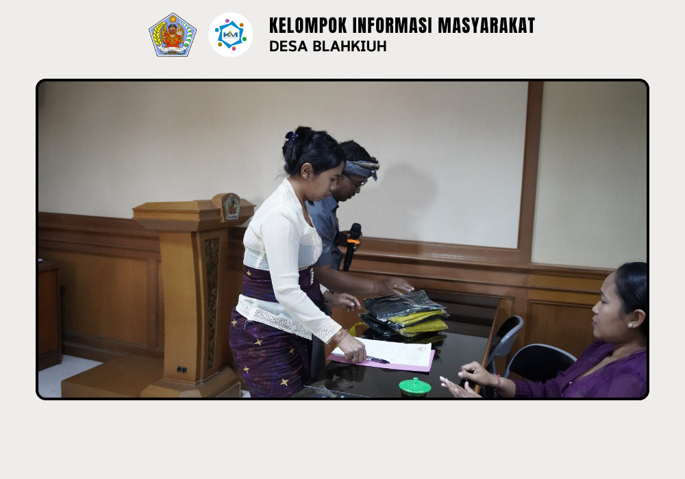SERAH TERIMA PAKAIAN WHDI DESA BLAHKIUH - Image 9
