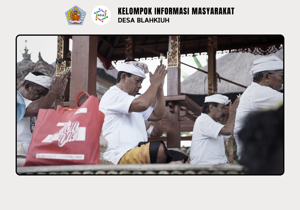 Upacara Pejayan–Jayan Bandesa Adat Blahkiuh Masa Bakti 2025–2030 - Image 10
