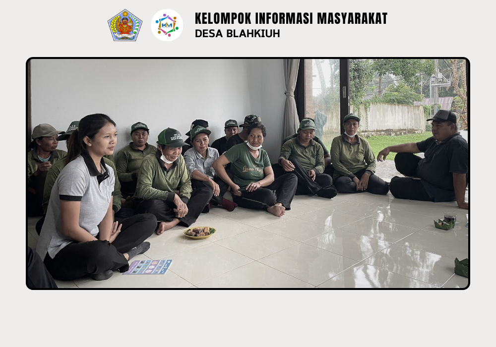 Rapat Evaluasi TPS 3R Kubon Ampas Sari Desa Blahkiuh - Image 4