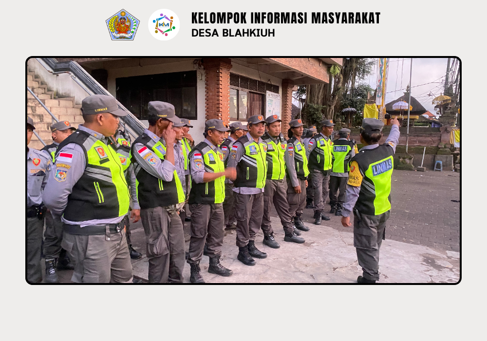 Apel Sore Pengamanan Nyepi di Desa Blahkiuh Berjalan Tertib dan Terkoordinasi - Image 5