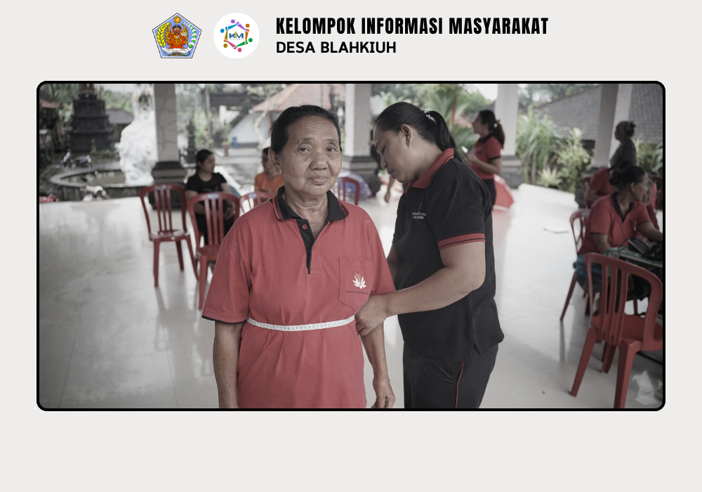 Kegiatan Posyandu Lansia Di Wilayah Banjar Pikah