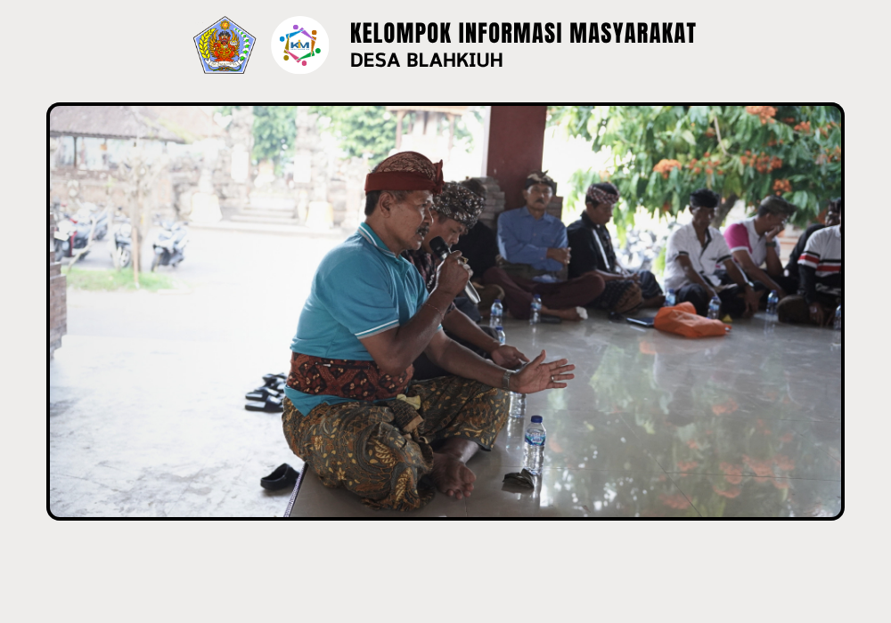 Parum Madya Desa Adat Blahkiuh Bahas Persiapan Upacara Pelebon Jero Mangku Pura Dalem Gede - Image 3