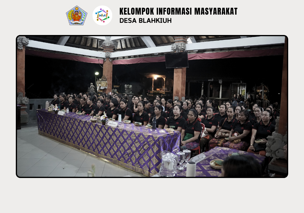 Pembinaan Kelompok Paiketan Krama Istri (Pakis) Banjar Dlodpasar, Desa Blahkiuh - Image 3