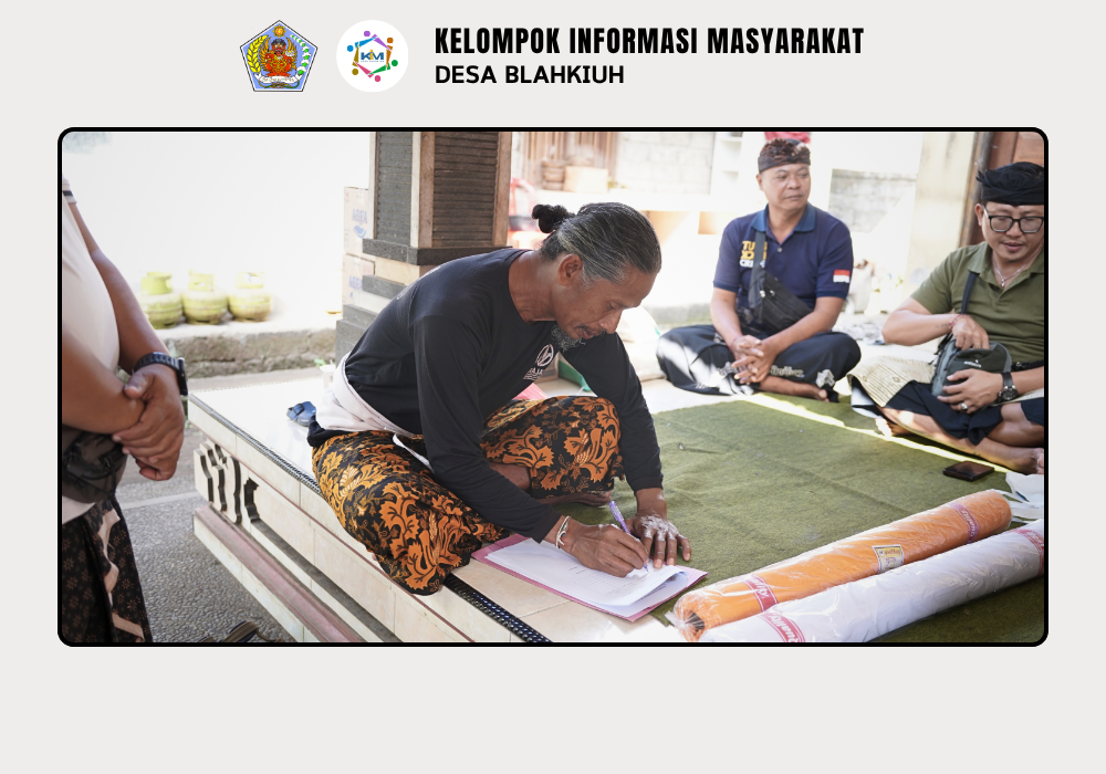 Penyerahan Bantuan Santunan Kematian di Wilayah Banjar Kembangsari - Image 5