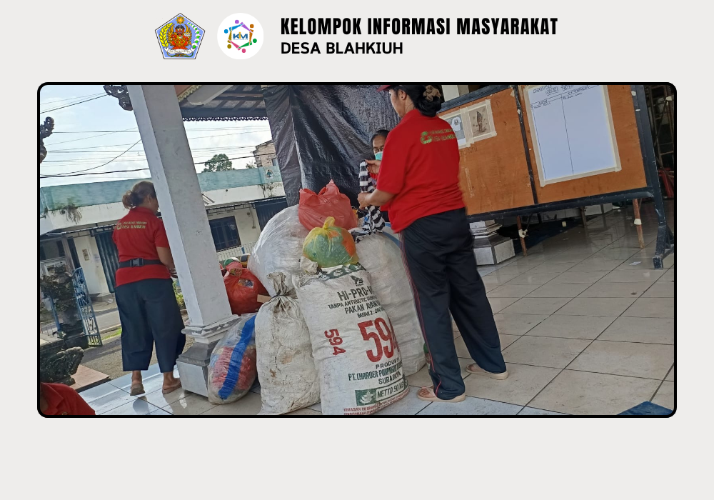 Kegiatan Bank Sampah di Desa Blahkiuh - Image 4