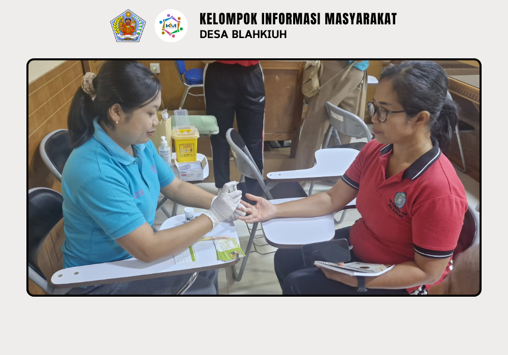 Rapat Rutin TP PKK Desa Blahkiuh Diisi Penyuluhan dan Pemeriksaan Kesehatan Gratis - Image 5