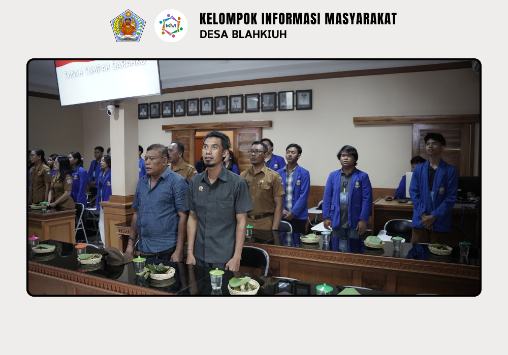 Penutupan KKN Universitas Warmadewa di Kantor Perbekel Blahkiuh - Image 5