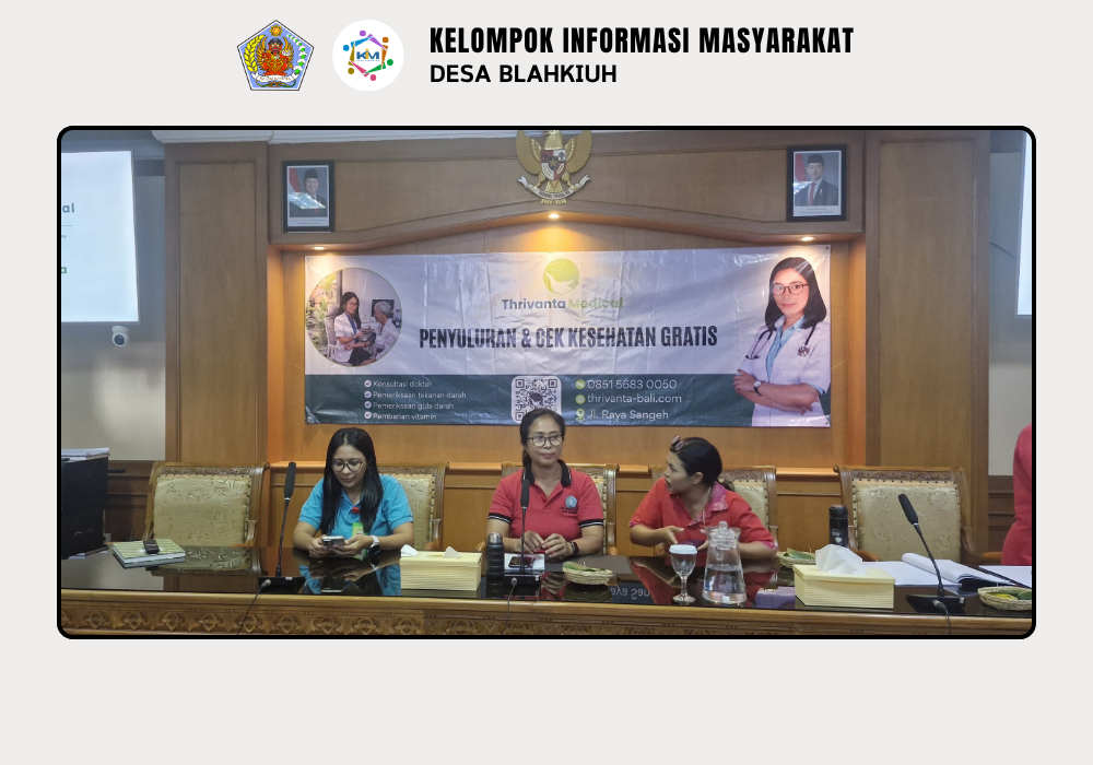 Rapat Rutin TP PKK Desa Blahkiuh Diisi Penyuluhan dan Pemeriksaan Kesehatan Gratis - Image 8
