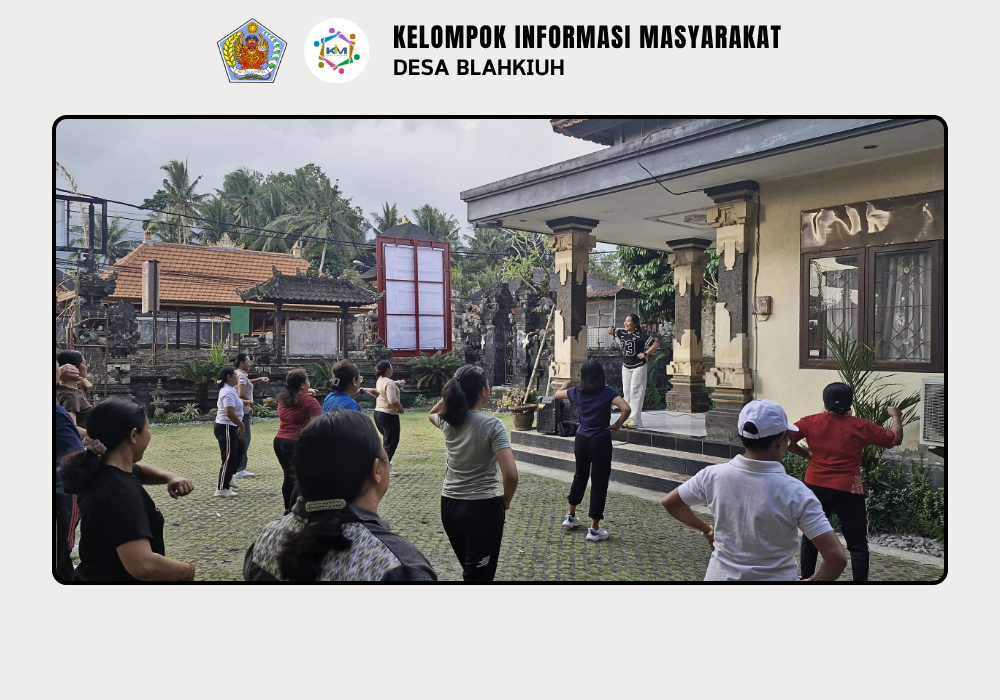 TP PKK Desa Blahkiuh Gelar Kegiatan Senam Bersama untuk Tingkatkan Kesehatan dan Kebugaran - Image 2