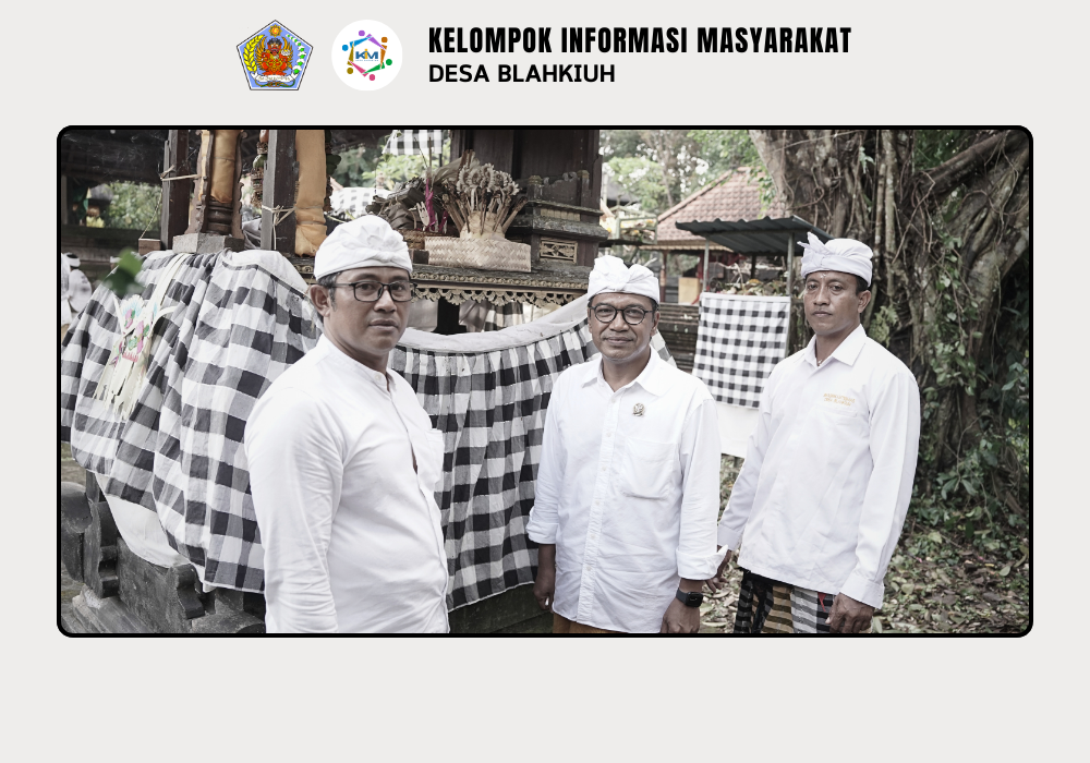 Kegiatan Serah Terima Upakara Piodalan di Pura Entap Sai, Banjar Benehkawan, Desa Blahkiuh