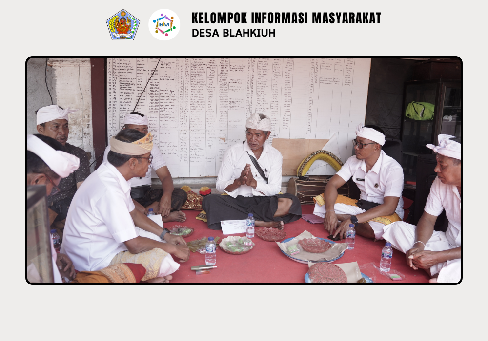 Kegiatan Serah Terima Upakara Piodalan di Pura Dalem Majapahit, Banjar Benehkawan, Desa Blahkiuh - Image 4