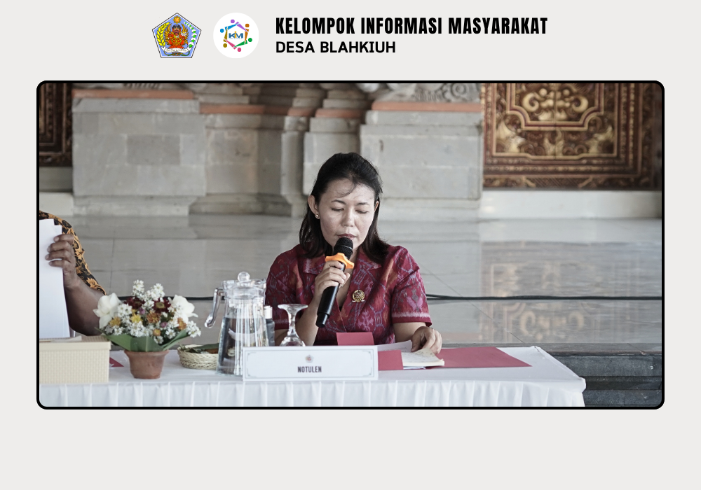 Musyawarah Desa (MUSDES) Tentang Penyusunan Rencana Pembangunan Desa Blahkiuh Tahun 2027 - Image 9