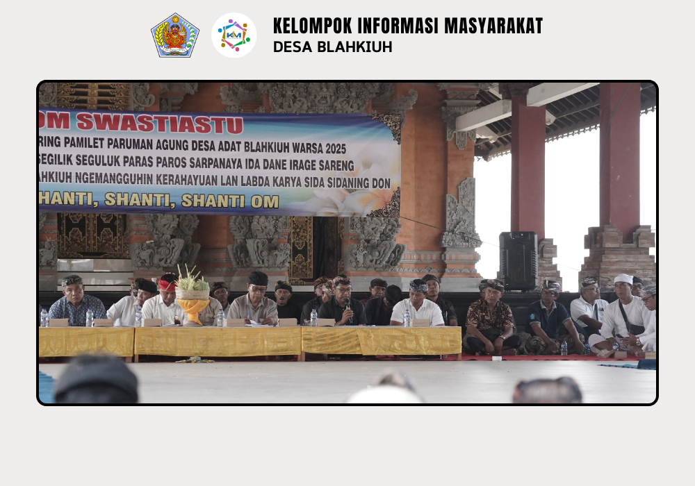Paruman Agung Desa Adat Blahkiuh Tahun 2026 - Image 4