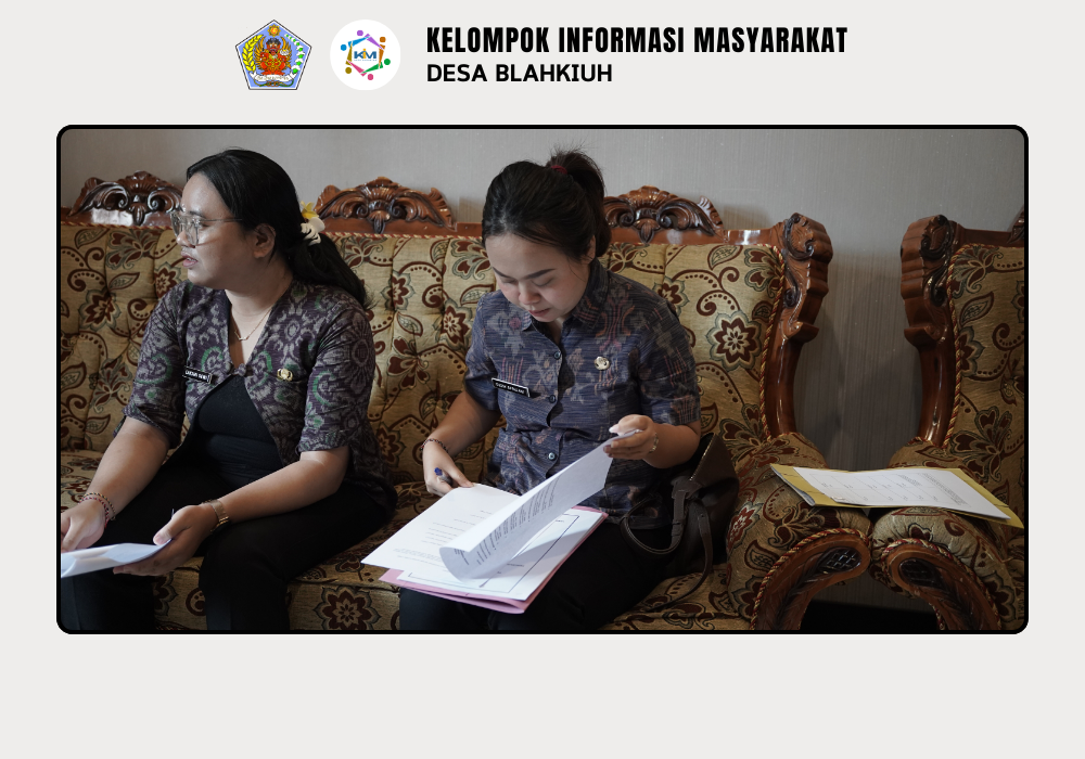 Kunjungan DPMD dan Dinas Kependudukan dan Pencatatan Sipil Provinsi Bali Terkait Kuesioner dan Monitoring Pengelolaan Sampah Berbasis Sumber di Desa Blahkiuh - Image 4