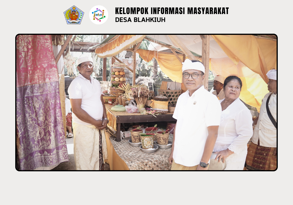 Serah Terima Upakara Piodalan di Pura Penataran, Pura Prajapati Gede, dan Pura Dalem Gede Desa Adat Blahkiuh - Image 5