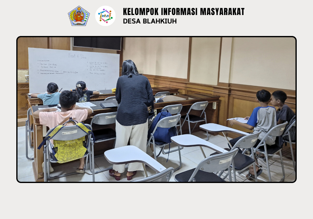Kegiatan Bimbingan Belajar Bahasa Inggris di Desa Blahkiuh - Image 4