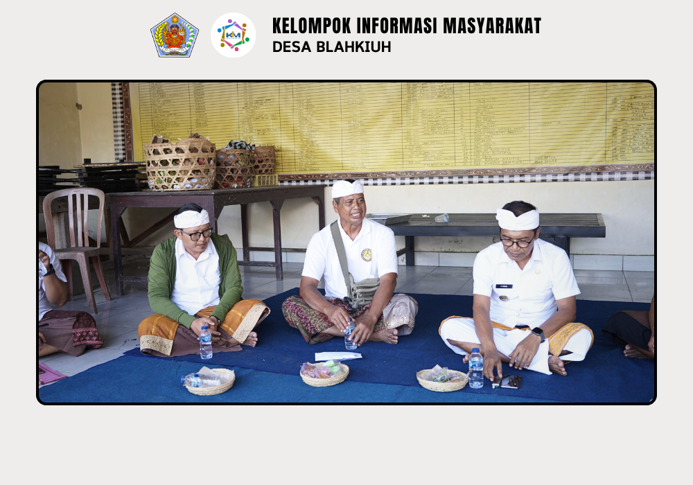 Serah Terima Upakara Piodalan di Pura Dalem Sedahan Br. Kembangsari dan Pura Dalem Maspahit Banjar Ulapan II Desa Blahkiuh - Image 7