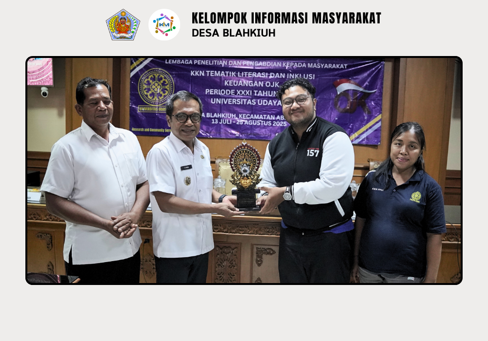 Acara Pelepasan Mahasiswa KKN LIK OJK Universitas Udayana di Desa Blahkiuh - Image 10