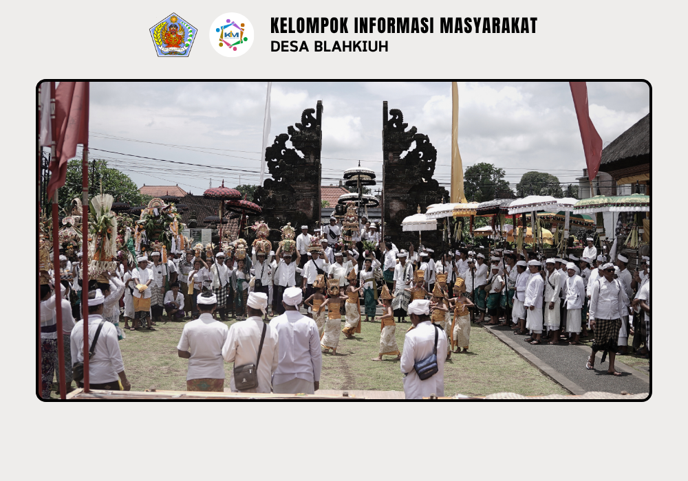 Ngupasaksi Sapegrawuh Ratu Tapakan Pura Pucak Mangu di Pura Luhur Giri Kusuma, Desa Blahkiuh Berlangsung Lancar - Image 7