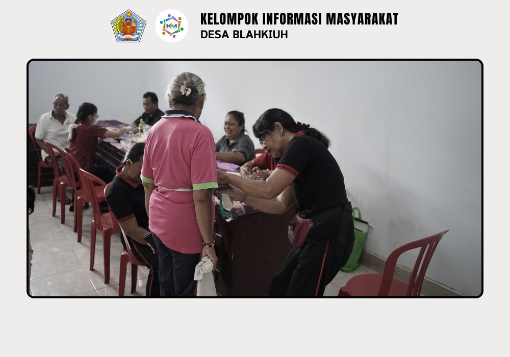 Kegiatan Posyandu Lansia Di Wilayah Banjar Dlodpasar - Image 4