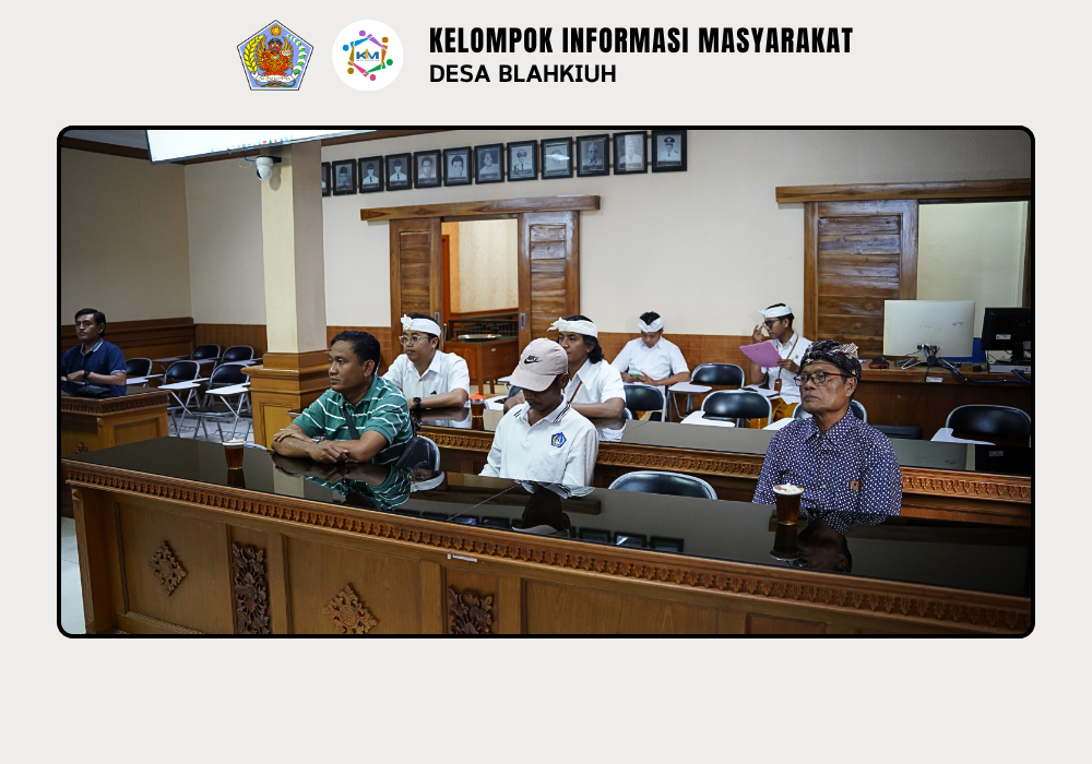 Sosialisasi Kegiatan dan Penetapan TPK Jalan Usaha Tani serta Pembahasan Renovasi Penataan Pura Melanting Banjar Kembangsari - Image 4
