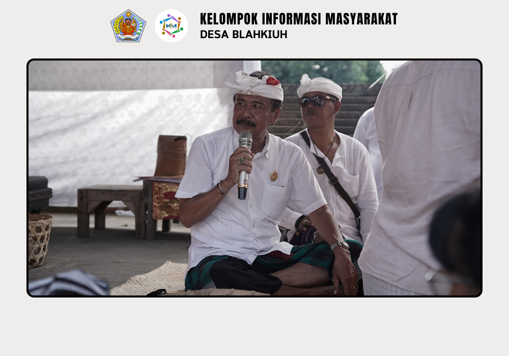 Piodalan Pura Kayangan Jagat Luhur Giri Kusuma, Desa Adat Blahkiuh - Image 3