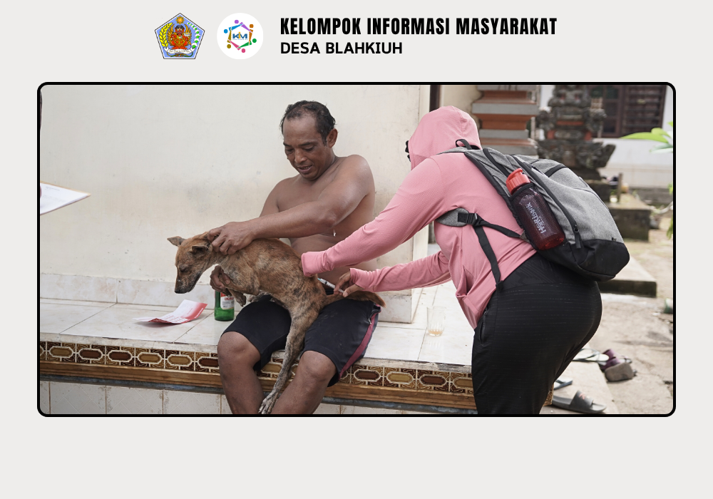 Vaksinasi Rabies Door to Door di Desa Blahkiuh - Image 5