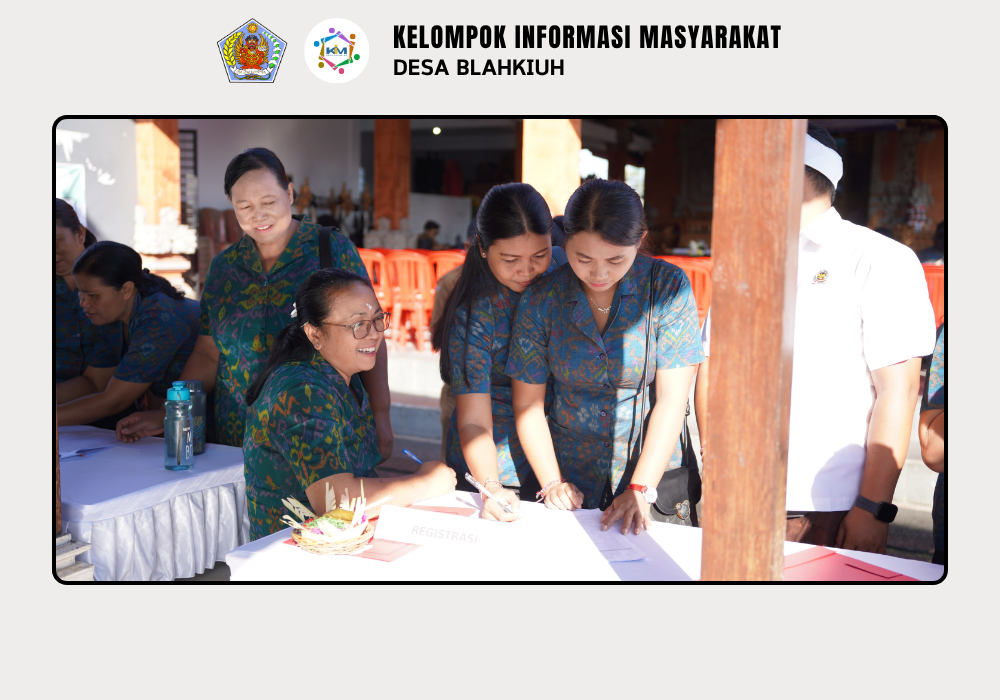 Bimbingan Teknis Peningkatan Kapasitas Kader Posyandu Siklus Hidup Desa Blahkiuh Tahun 2026 - Image 2