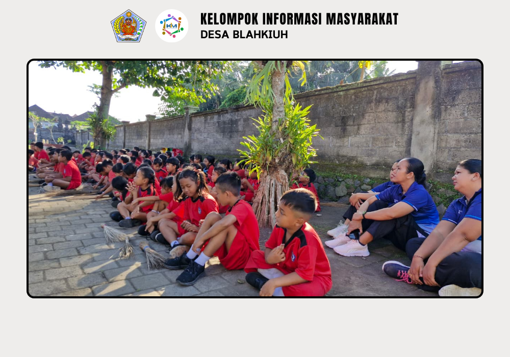 Ketua TP PKK Desa Blahkiuh dan Koordinator TPS 3R Kubon Ampas Sari Berikan Edukasi Pengelolaan Sampah di SD No. 3 Bongkasa - Image 3
