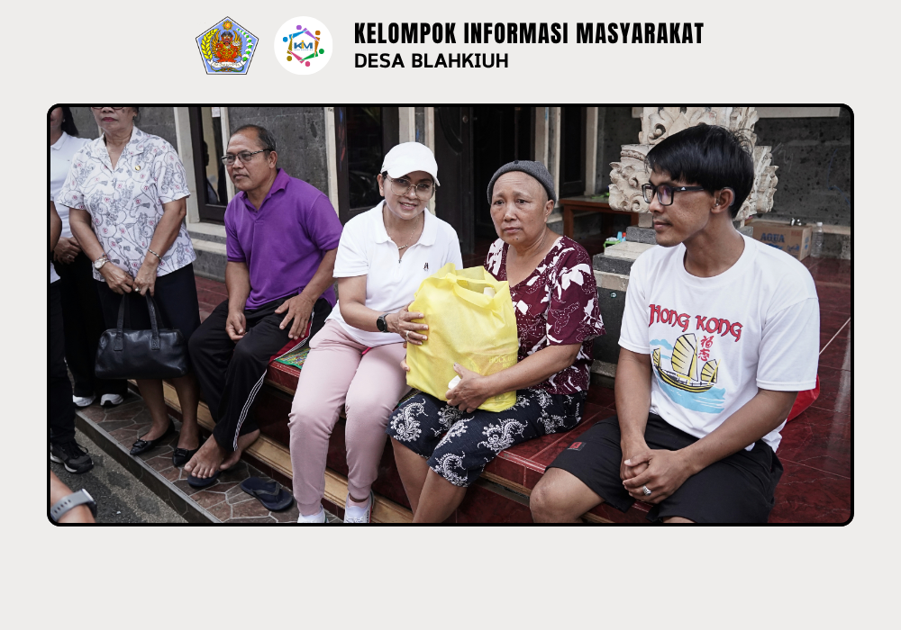 Kunjungan Ibu Bupati Badung kepada Masyarakat Penderita Kanker di Wilayah Banjar Benehkawan - Image 5