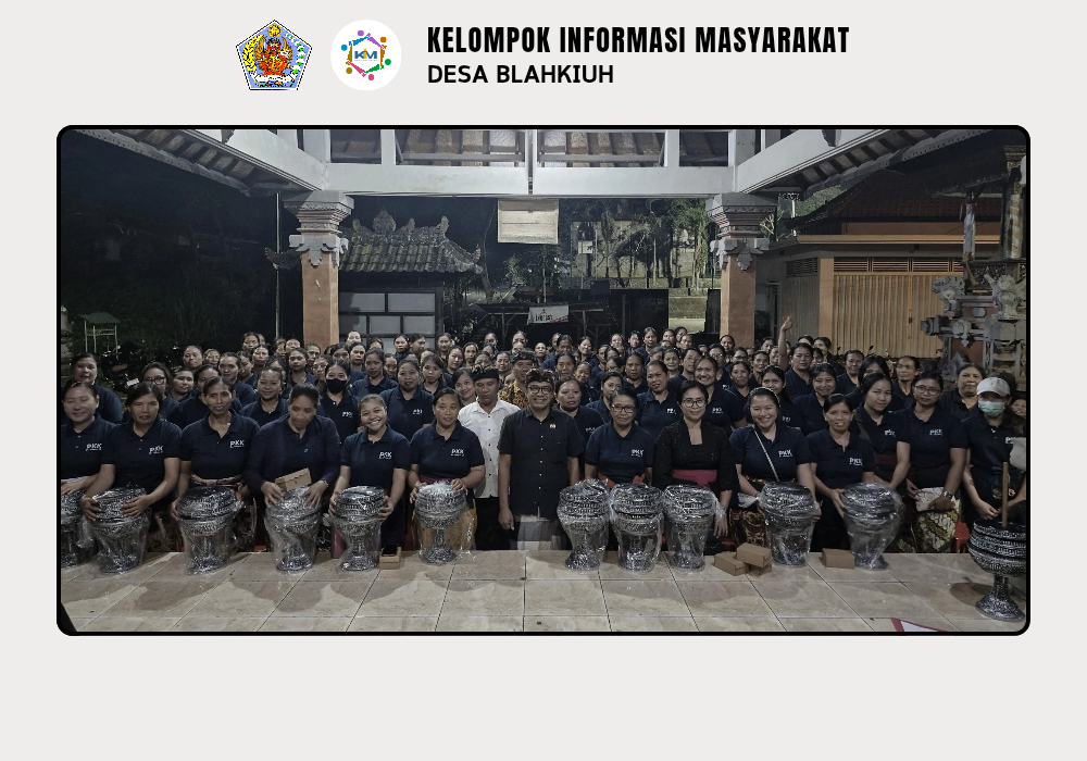 Pembinaan Kelompok Paiketan Krama Istri (PAKIS) Banjar Ulapan II Desa Blahkiuh