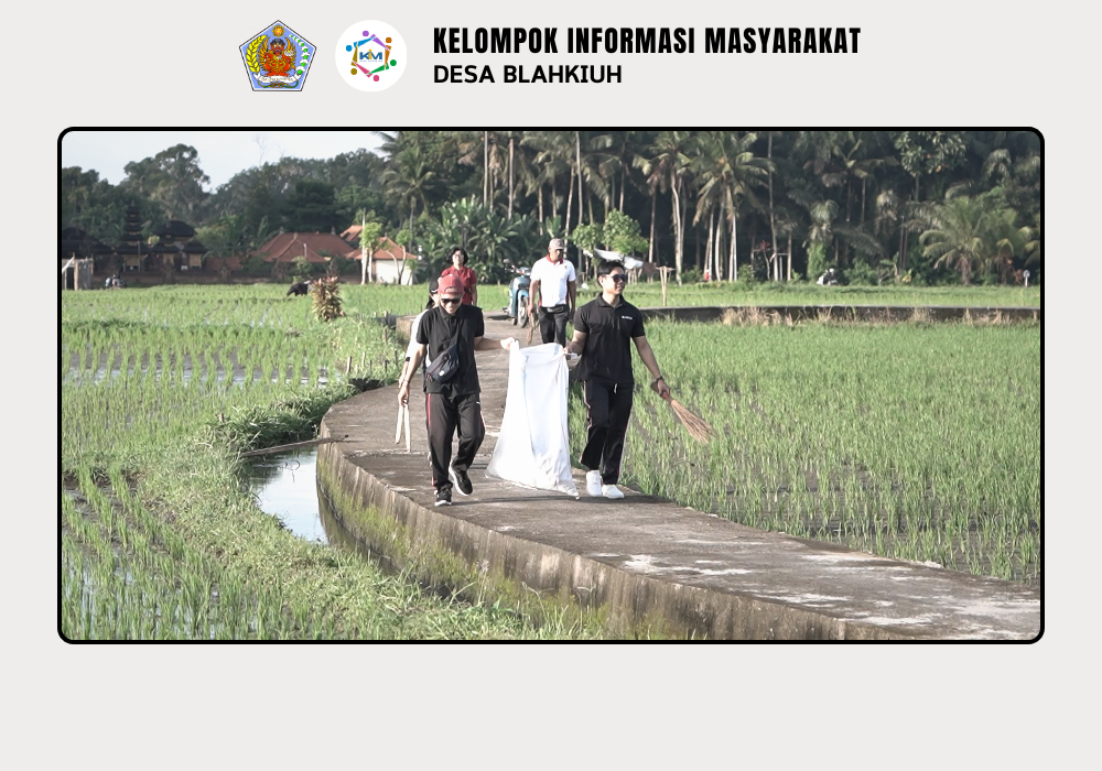 Kerja Bakti Wujudkan Lingkungan Aman, Sehat, Resik, dan Indah (ASRI) di Subak Blahkiuh - Image 10