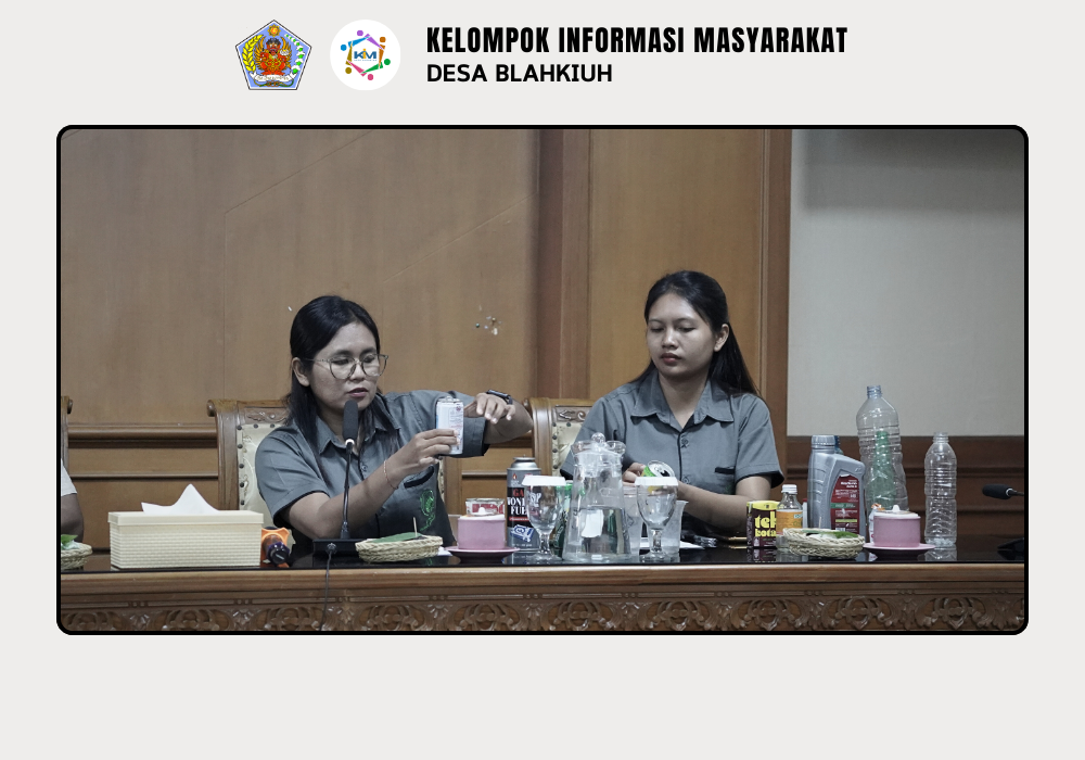 RAPAT KOORDINASI DAN SOSIALISASI PELAKSANAAN BANK SAMPAH DESA BLAHKIUH 2025 - Image 9